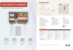 UL Series DC Combiner Box High-Current PV System Protection for Solar Farms and Commercial Rooftop Installations