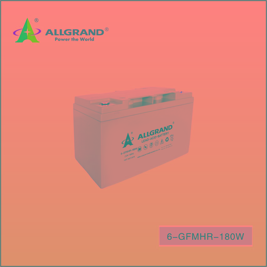 6-GFMHR-180W High-Energy Density GEL Battery for Data Center UPS and High-Power Discharge Applications