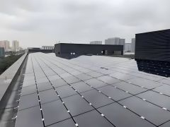 BIPV Glass 110W 0.90A Isc for Construction Integration Sangsolar