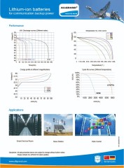 48100-2 Lithium Battery Backup Power Supply for Telecom Stations