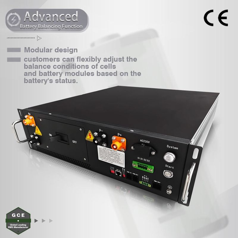 High Voltage Power Management System 120S 125A BMS for Energy Storage Systems ESS/UPS GCE