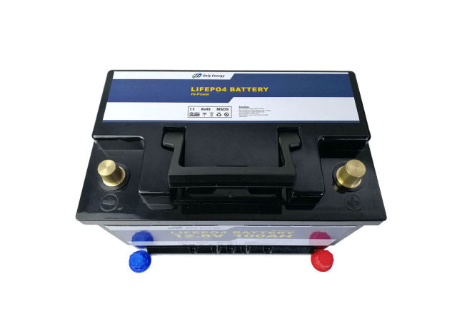 100% DOD Energy Storage Lithium Battery 1280Wh 12V 100Ah LiFePO4 High Cycle Life for Solar RV Marine Bely