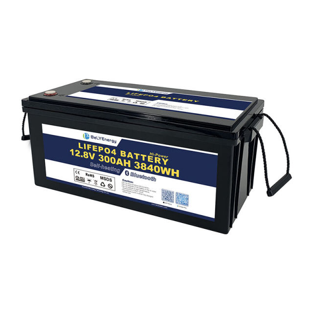 Deey Cycle Low Temperature Li Ion Lithium Battery LFP-12V300AHBLH-2 200A Discharge, -20°C to 60°C Operation for Energy Storage & Off-Grid Systems
