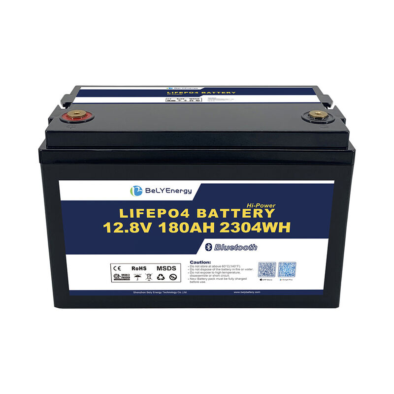 LiFePO4 12v 180ah Battery 5000 Cycles Golf Cart Solar Storage EV Power