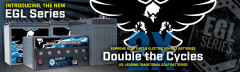 EG SERIES Deep Cycle AGM Battery 20-Year Design Life for Solar Storage & UPS Backup Power FullRiver