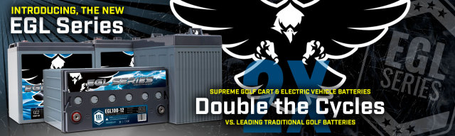 EG SERIES Deep Cycle AGM Battery 20-Year Design Life for Solar Storage & UPS Backup Power FullRiver