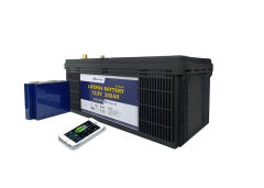 Base Station Lithium Iron Phosphate Battery 12V 200Ah With Bluetooth & Self-Heating for Solar and Telecom Systems