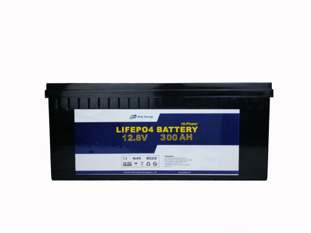 High Capacity Lithium Ion Battery 12V 300Ah LiFePO4 for Solar Street Light and Energy Storage