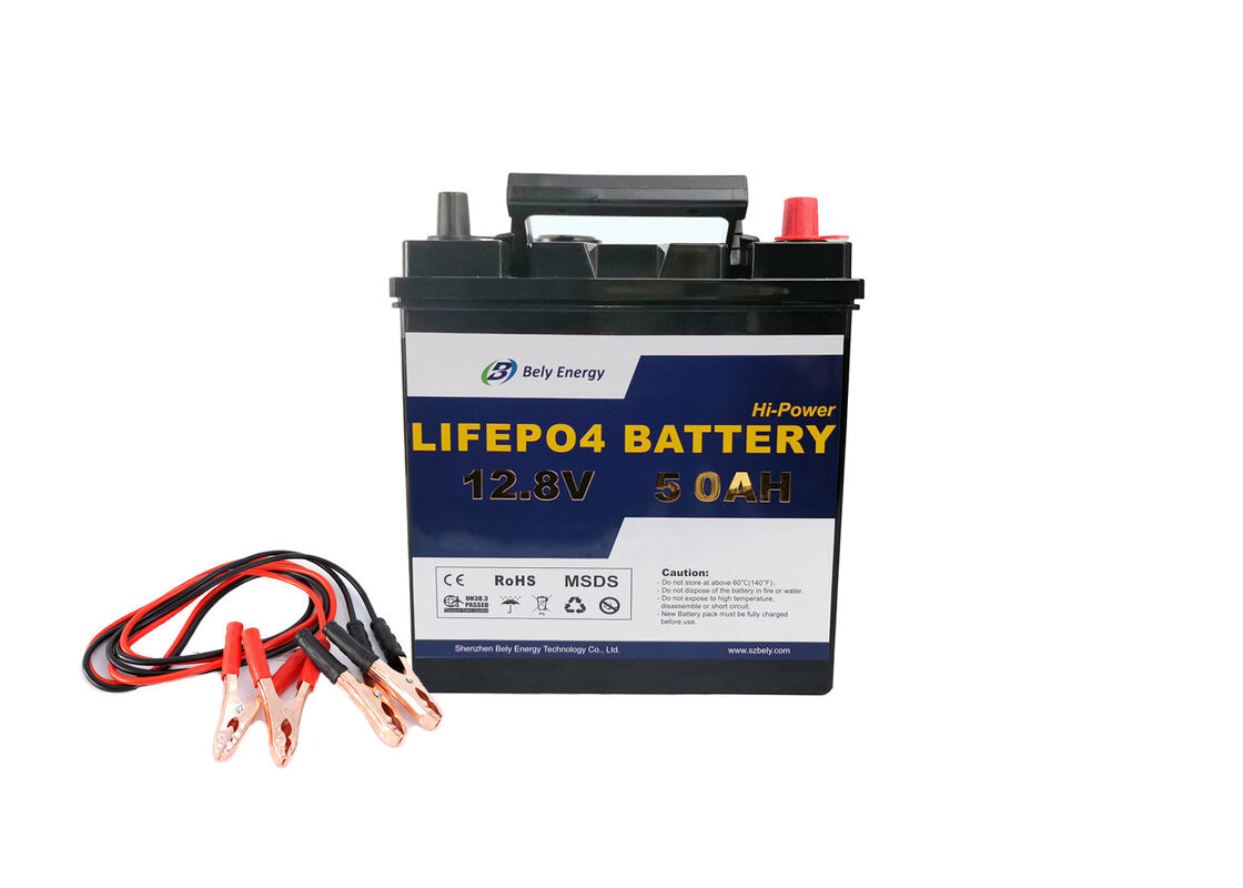 ROHS Customized 50Ah 12V Lifepo4 Battery High-Capacity Long-Life Solar Panel and E-bike Power Solution