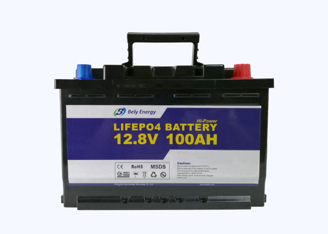 1280Wh 100 Amp Hour 12 Volt Lifepo4 Battery High-Cycle Life, Solar Energy Storage, Off-Grid Systems
