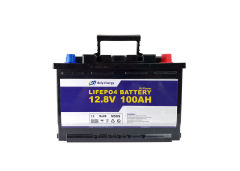 100% DOD Energy Storage Lithium Battery 1280Wh 12V 100Ah LiFePO4 High Cycle Life for Solar RV Marine Bely