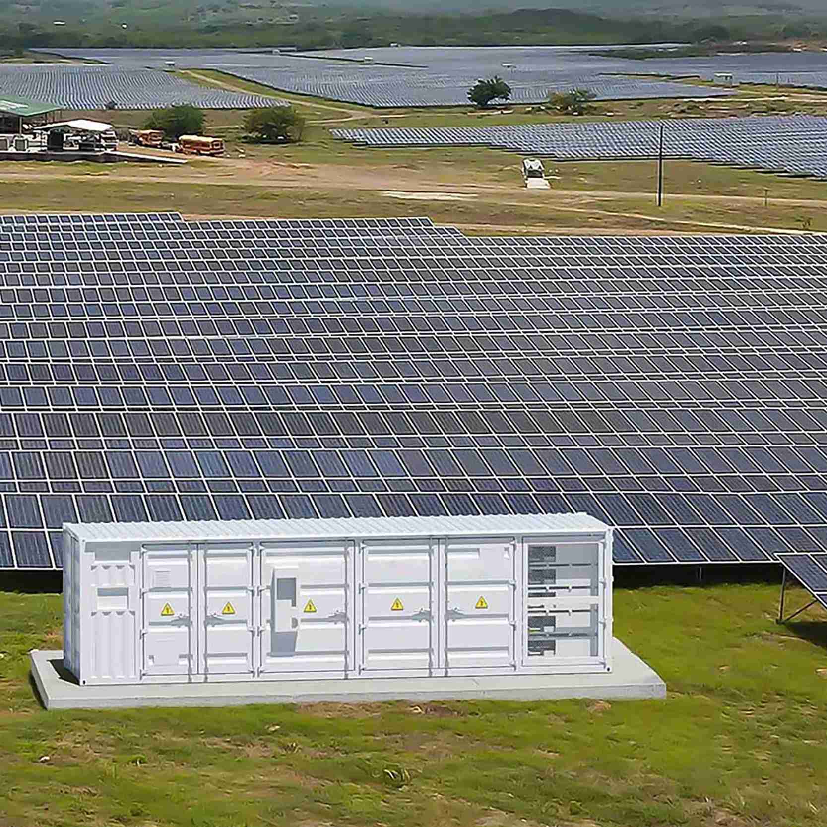 Containerized 1MW/2MWH Solar Power Plant