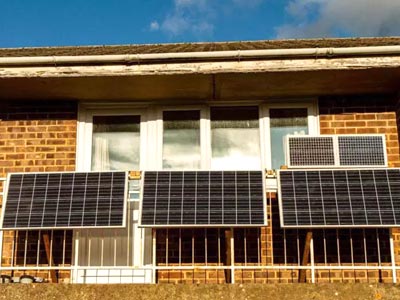Balcony Solar panel case-2