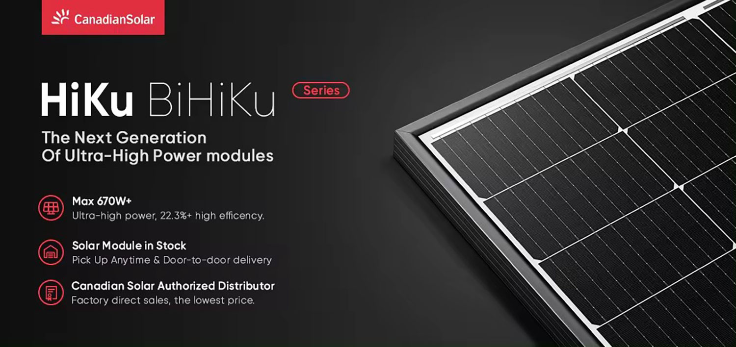 canadian solar panel hiku bihiku series