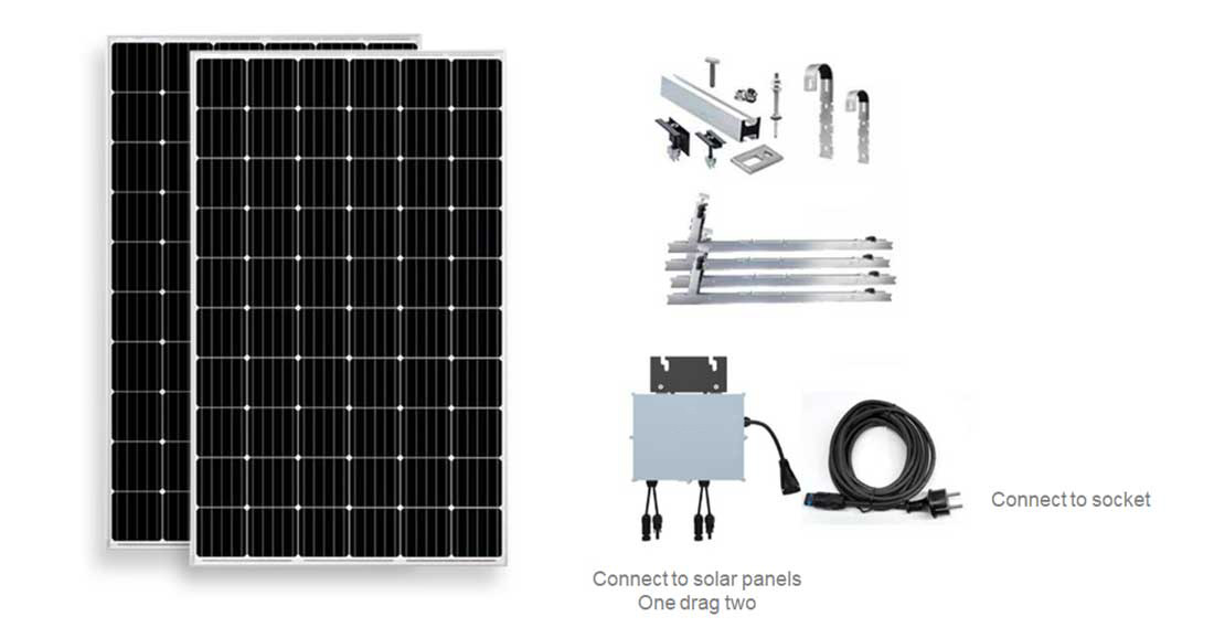 Simple and Easy Balcony PV system solution