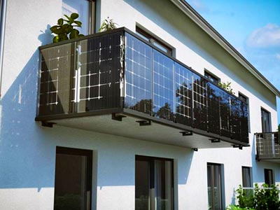 Balcony Solar panel case-4