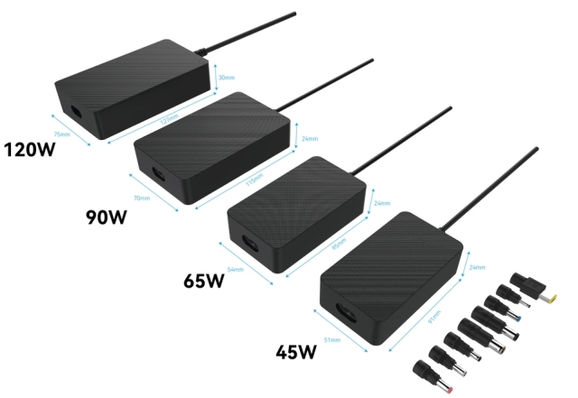 45W Slim Universal Notebook Charger