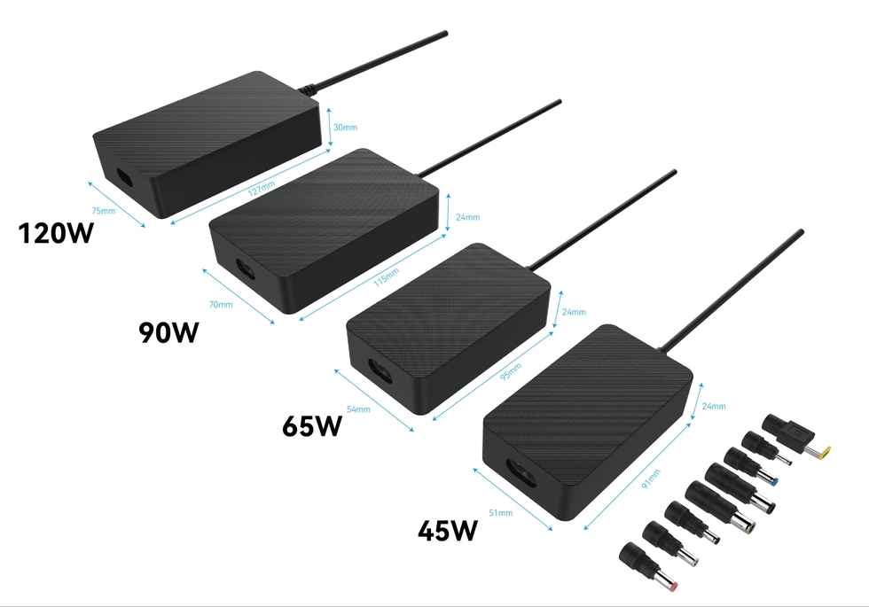 65W Slim Universal Notebook Charger