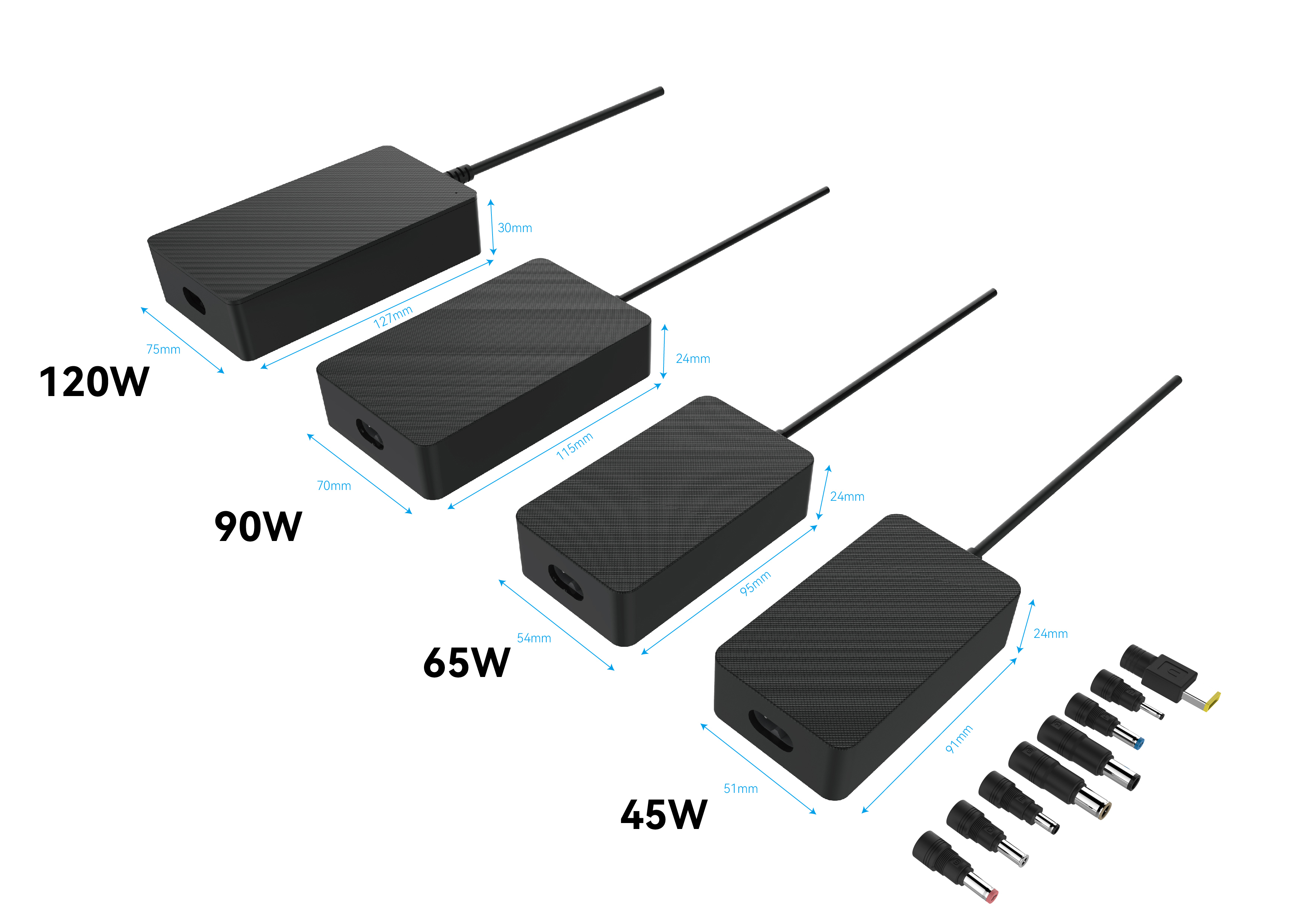 90W Slim Universal Notebook Charger