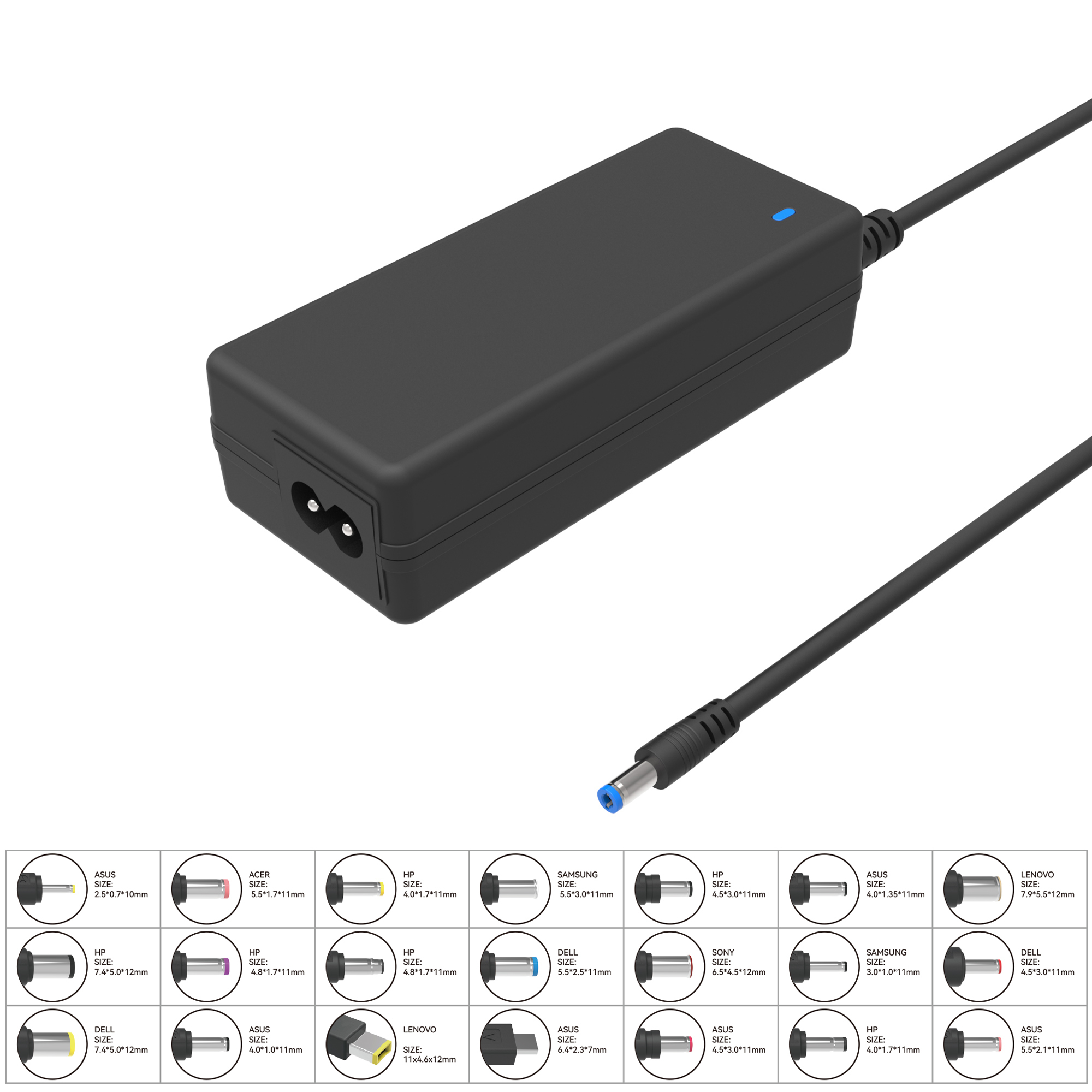 65W Replacement Laptop AC Adapter