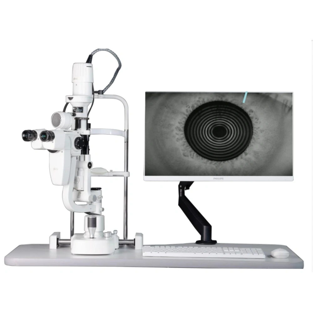 High Quality LED Slit Lamp 5-step magnification Ophthalmology Equipment
