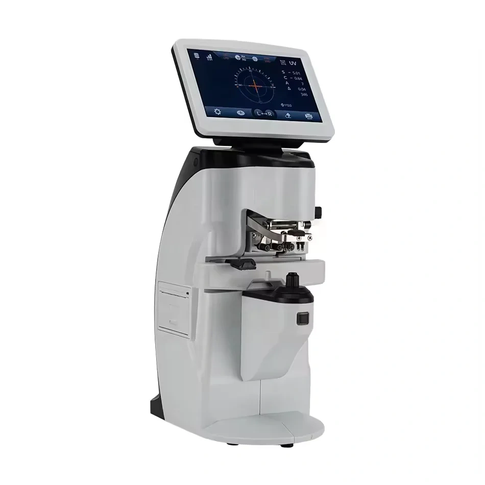 D910 Auto Lensmeter Digital Lensmeter Focimeter Auto Lens Meter Lensometer with UV,PD,Printer,Progressive Lens,Green