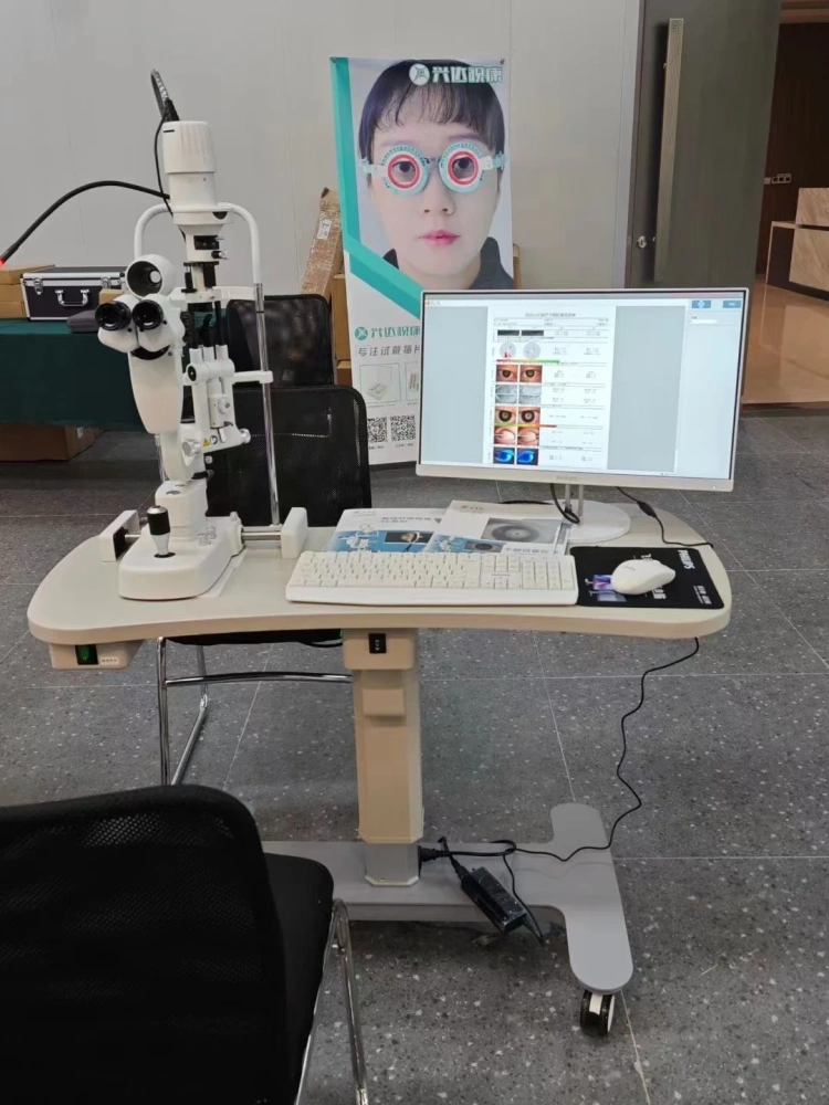 Slit Lamp Dry Eye Tester SG-2000 Magnifications Ophthalmic Slit Lamp Microscope for Sale