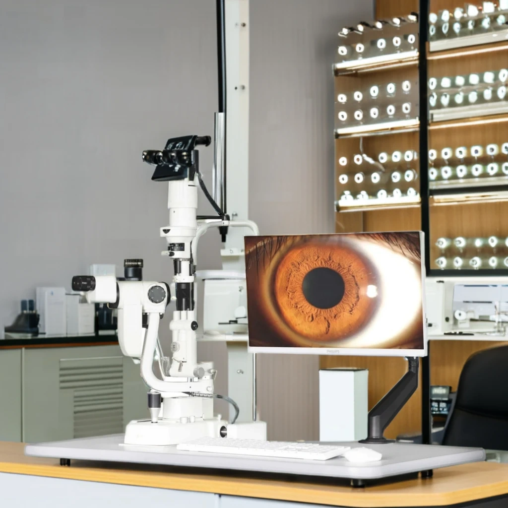 SL-3S Digital Slit Lamp CCD Camera Cheap and High Quality LED Slit Lamp 5-step magnification Ophthalmology Equipment