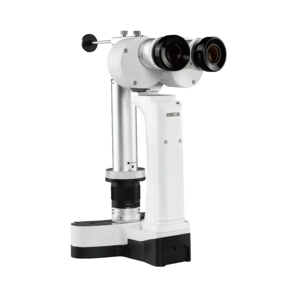 ML5S1 Portable slit Lamp 2 Magnification Slit Lamp Ophthalmology Equipment Eye Exam Handheld Slit Lamp Microscope Fundus Camera