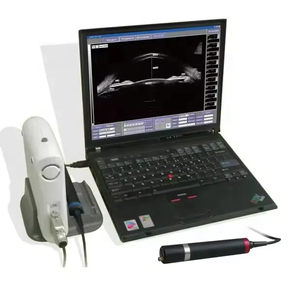 SW-3200S Full Scale UBM Ophthalmic UltrasoundEye Scanner(A/B/P/UBM)  AB Scan Pachymeter Biometer Portable UBM