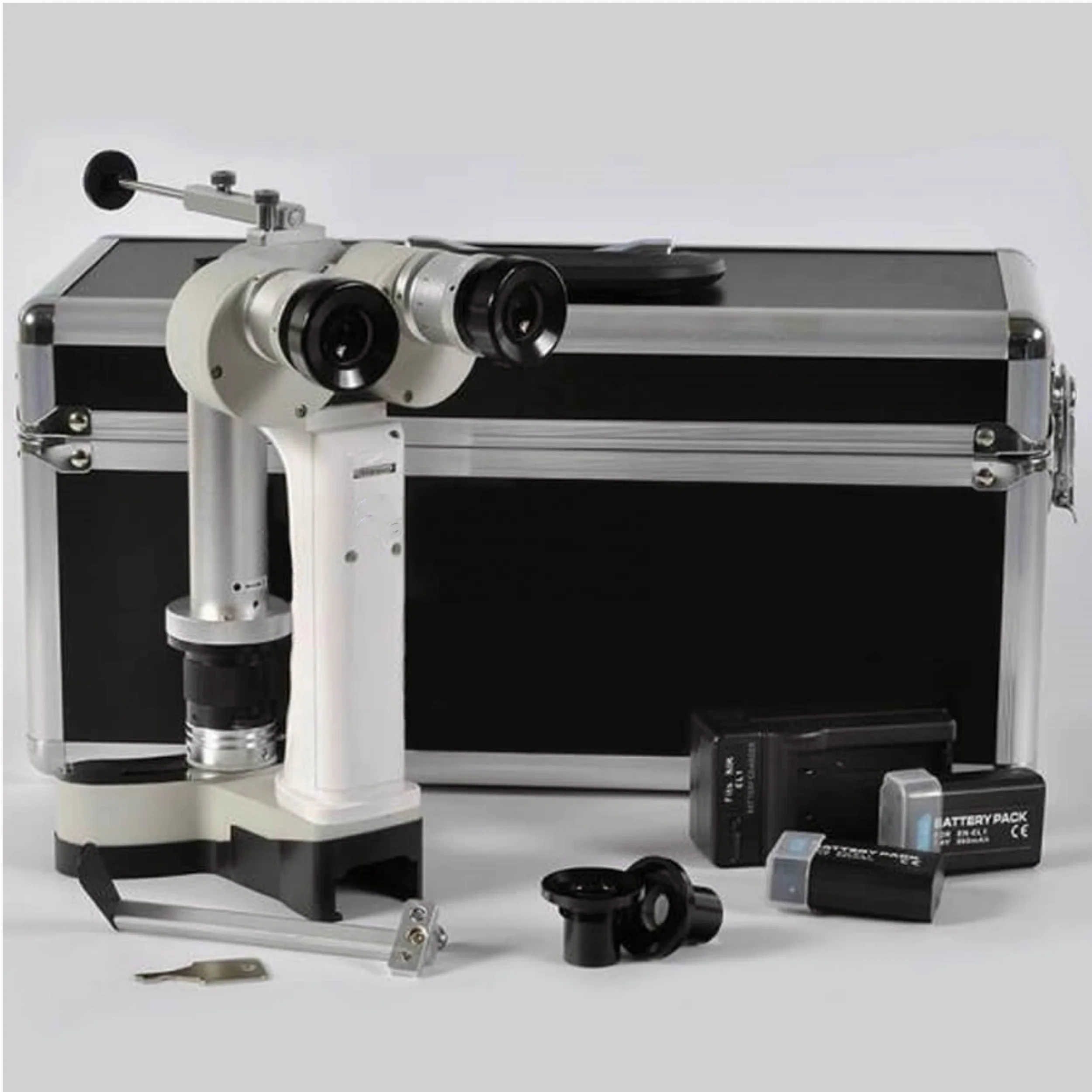 ML5S1 Portable slit Lamp 2 Magnification Slit Lamp Ophthalmology Equipment Eye Exam Handheld Slit Lamp Microscope Fundus Camera