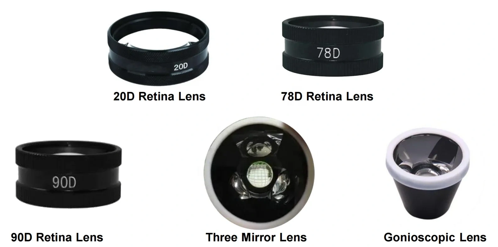 Ophthalmic Retina Lens 78D  Optical Aspheric Lens for Slit Lamp 78D Fundus Lens