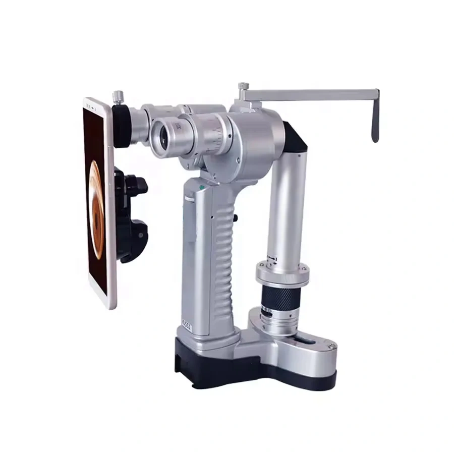 KJ5S1 Portable slit Lamp 2 Magnifications Slit Lamp Ophthalmology Equipment Eye Exam Handheld Slit Lamp microscope