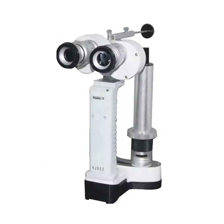 KJ5S2 Portable slit Lamp 2 Magnifications Slit Lamp Ophthalmology Equipment Eye Exam Handheld Slit Lamp microscope