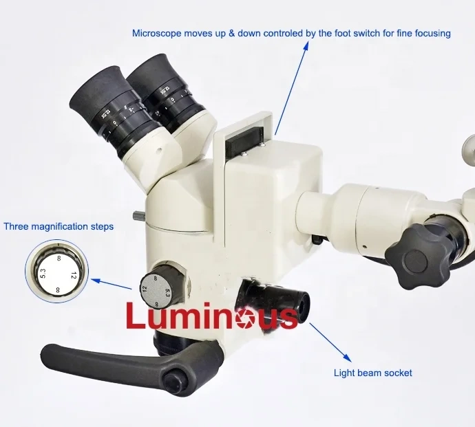 YZ20P5 Ophthalmic Operating Microscope Portable Eye Operation Surgical Microscope Ophthalmic Equipment ENT Operation Microscope
