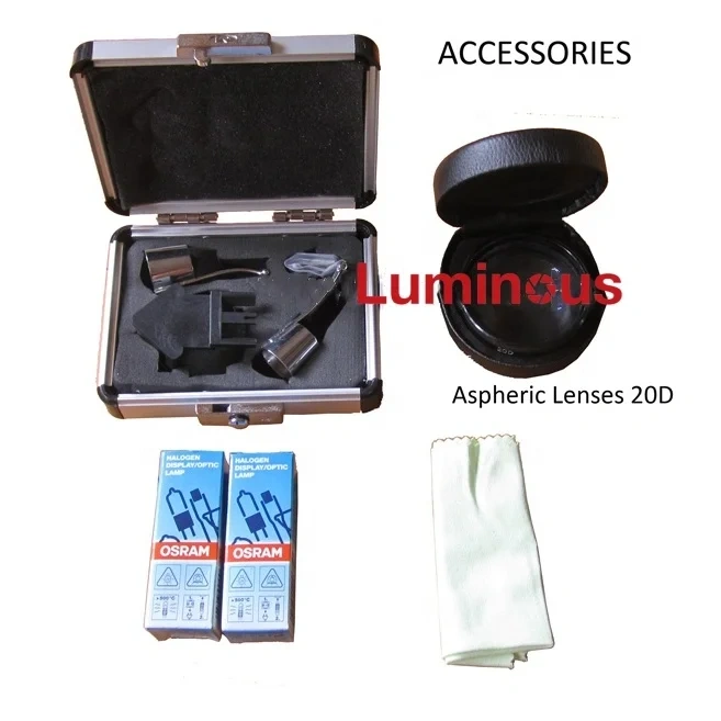 YZ-25B Ophthalmic Equipment Rechargeable Wireless Indirect Binocular Ophthalmoscope with 20D lens