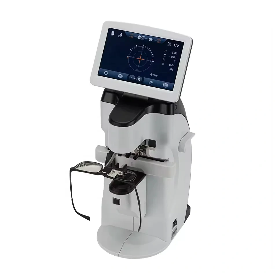 D910 Auto Lensmeter Digital Lensmeter Focimeter Auto Lens Meter Lensometer with UV,PD,Printer,Progressive Lens,Green