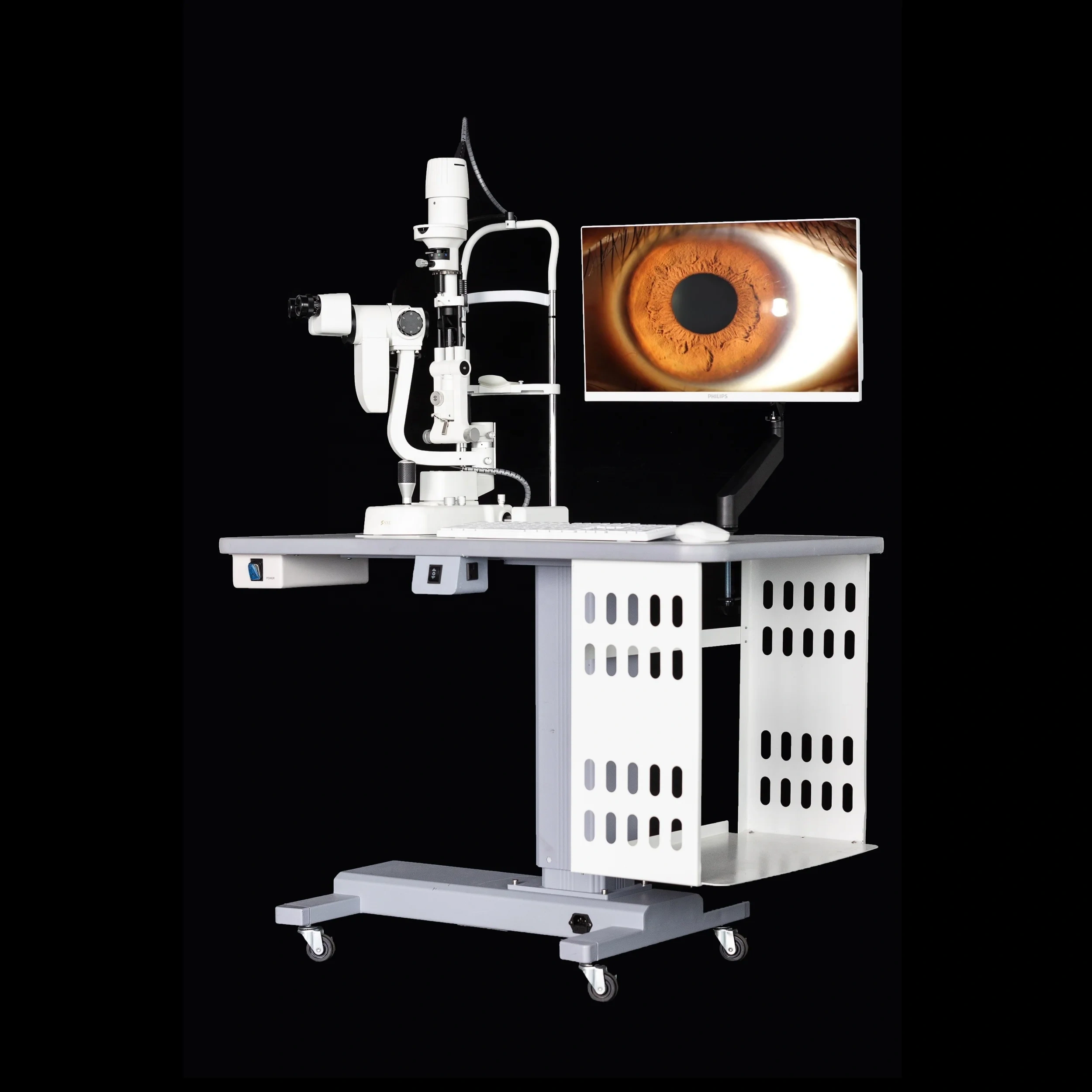 SL-3S Digital Slit Lamp CCD Camera Cheap and High Quality LED Slit Lamp 5-step magnification Ophthalmology Equipment