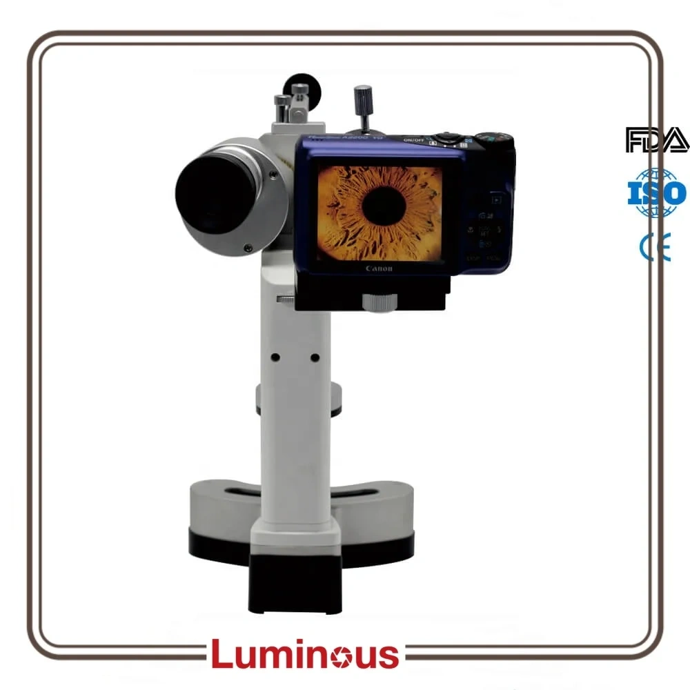 ML5S1 Portable slit Lamp 2 Magnification Slit Lamp Ophthalmology Equipment Eye Exam Handheld Slit Lamp Microscope Fundus Camera