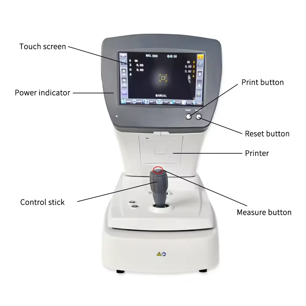 Keratometer is optional Auto Refractometer Auto Ref Refractor China ...