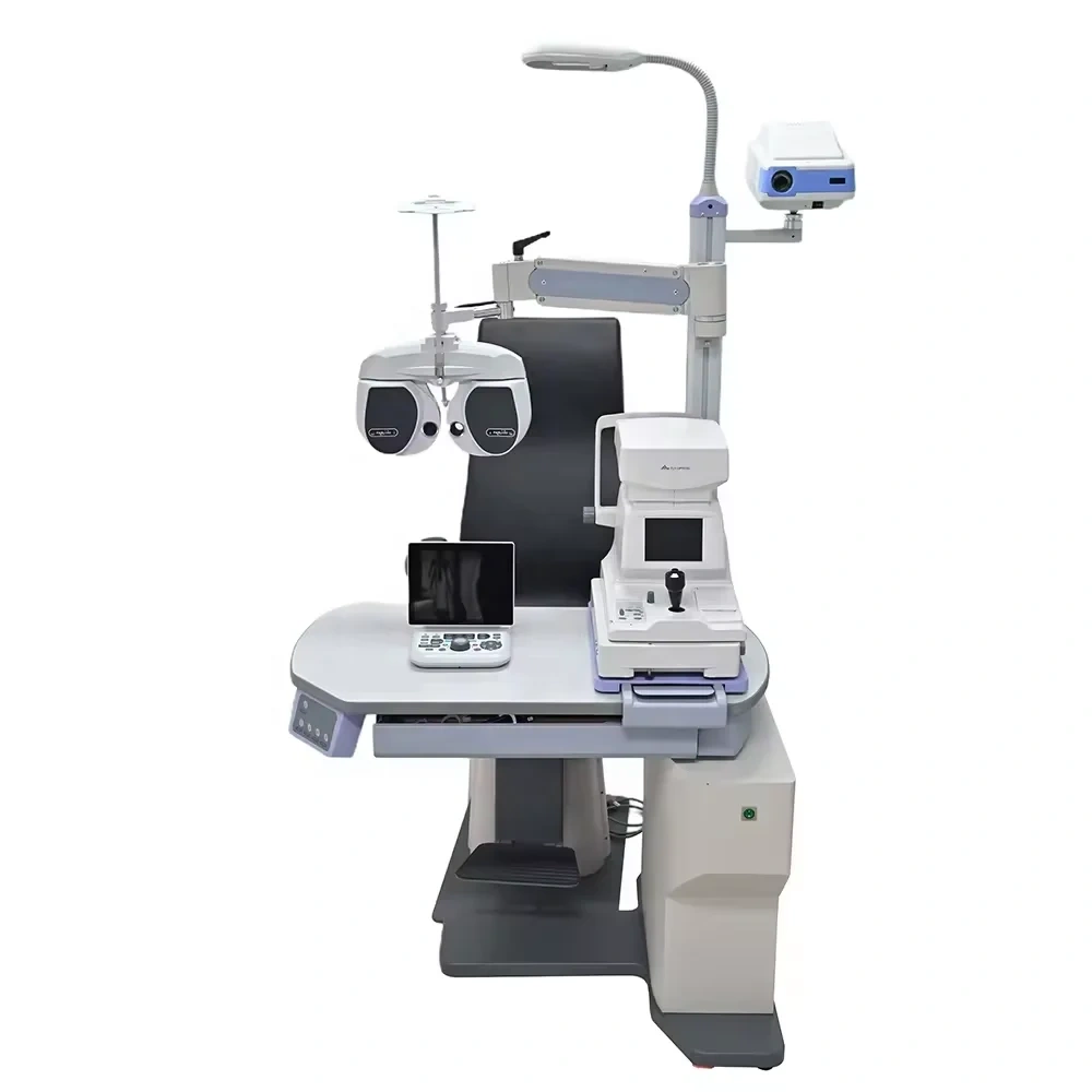 Titan Ophthalmic Refraction Table Unit Optometry Ophthalmic Unit Optical Combination Table Optical Unit Motorized Table