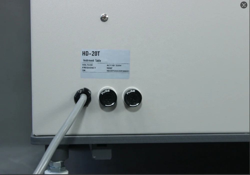 HD-20 Motorized Table with PC Holder and LCD Arm for Refractometer Slit Lamp Ophthalmic Unit Large Table Electric Table