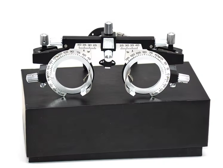 Trial Lens Frame UTF-4880A Top Quality White Metal Universal Trial Frame for Eye Optometry Optical Lens Trail Lens Set