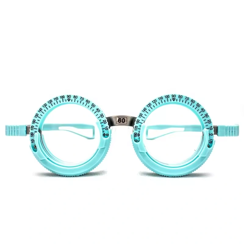 Trial Lens Frame STF-T5072 Simple Trial Frame for Eye Optometry Optical Lens Trial Lens Set,Blue,Grey,Pink Color