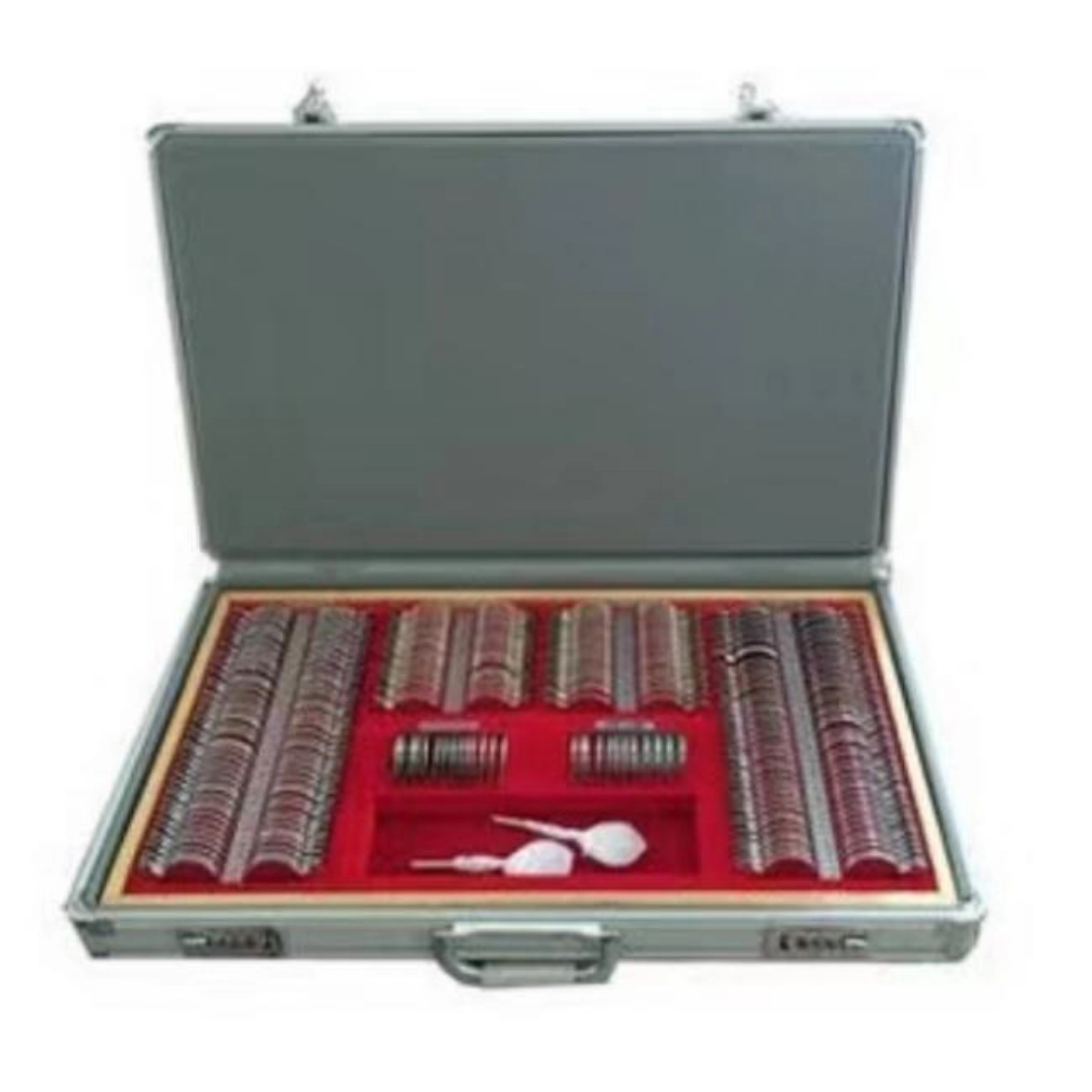 LM-266 Trial Lens Set Factory Price 266 Pieces Lenses Optical Instrument Optometry Box Trial Lens Case