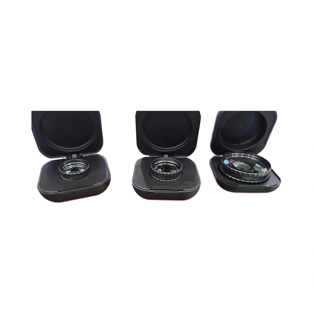 Ophthalmic Retina Lens 90D Optical Aspheric Lens for Slit Lamp 90D Fundus Lens