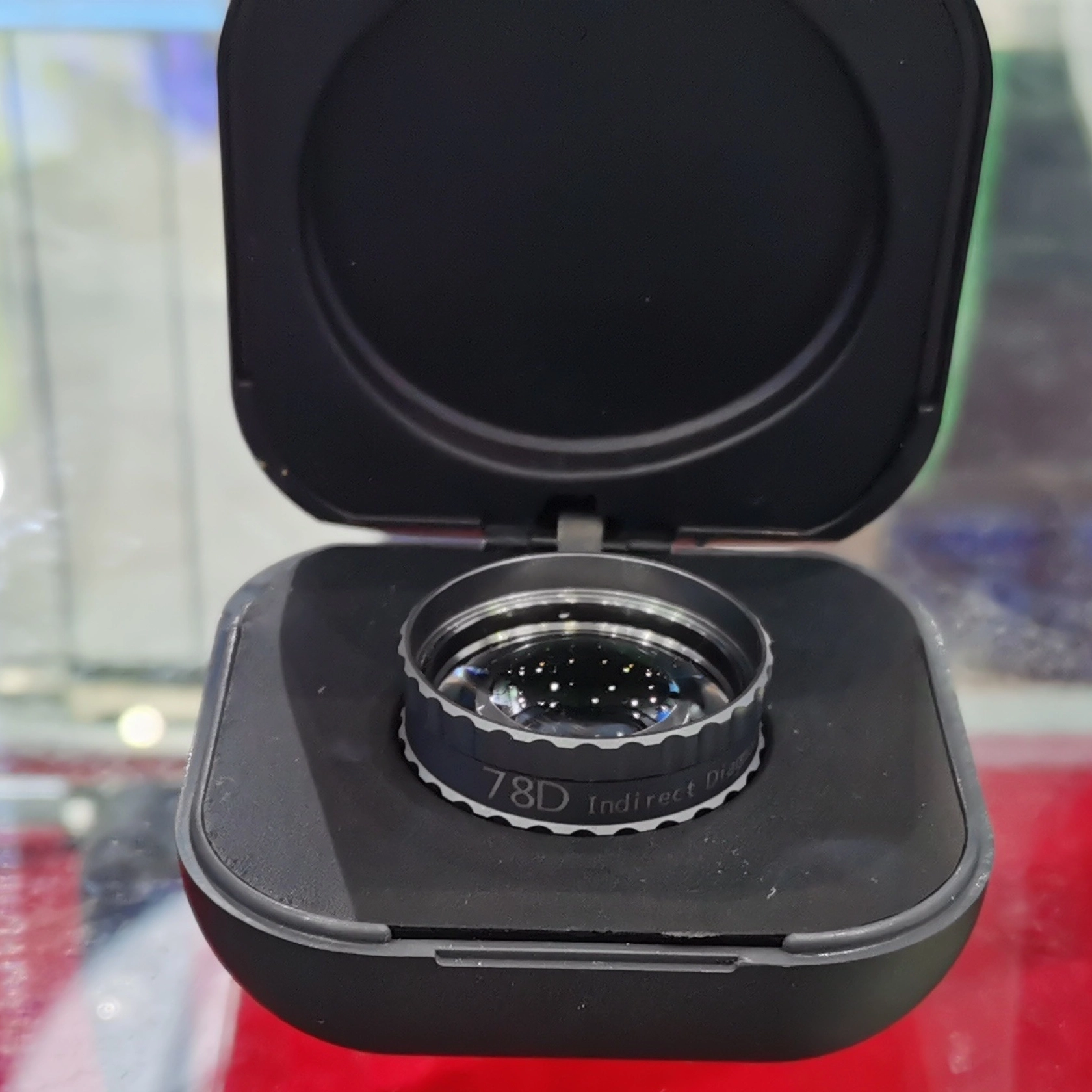 Ophthalmic Retina Lens 90D Optical Aspheric Lens for Slit Lamp 90D Fundus Lens