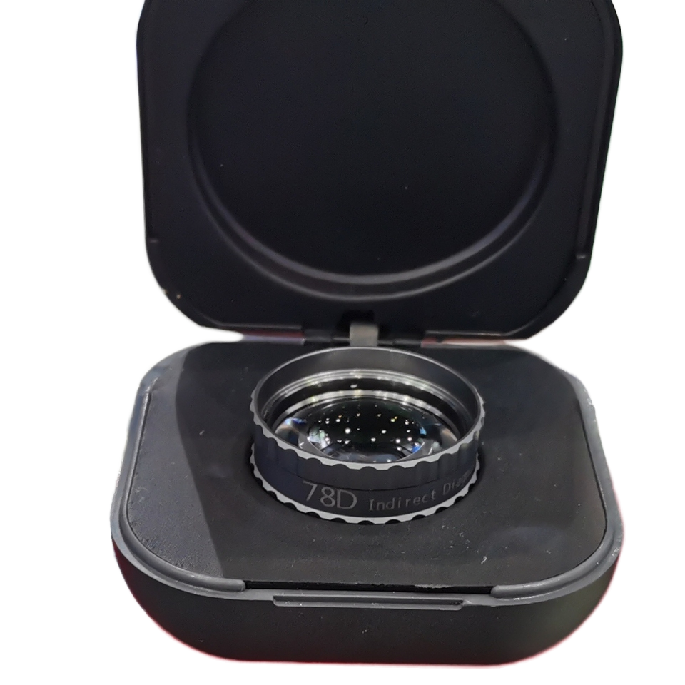Ophthalmic Retina Lens 78D  Optical Aspheric Lens for Slit Lamp 78D Fundus Lens