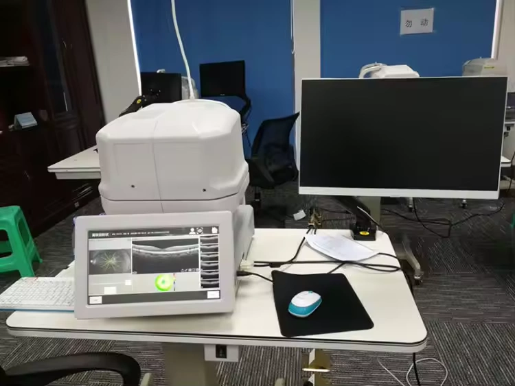 OCT-500 China Top Quality Ophthalmic OCT Optical Coherence Tomography with Built-in Computer