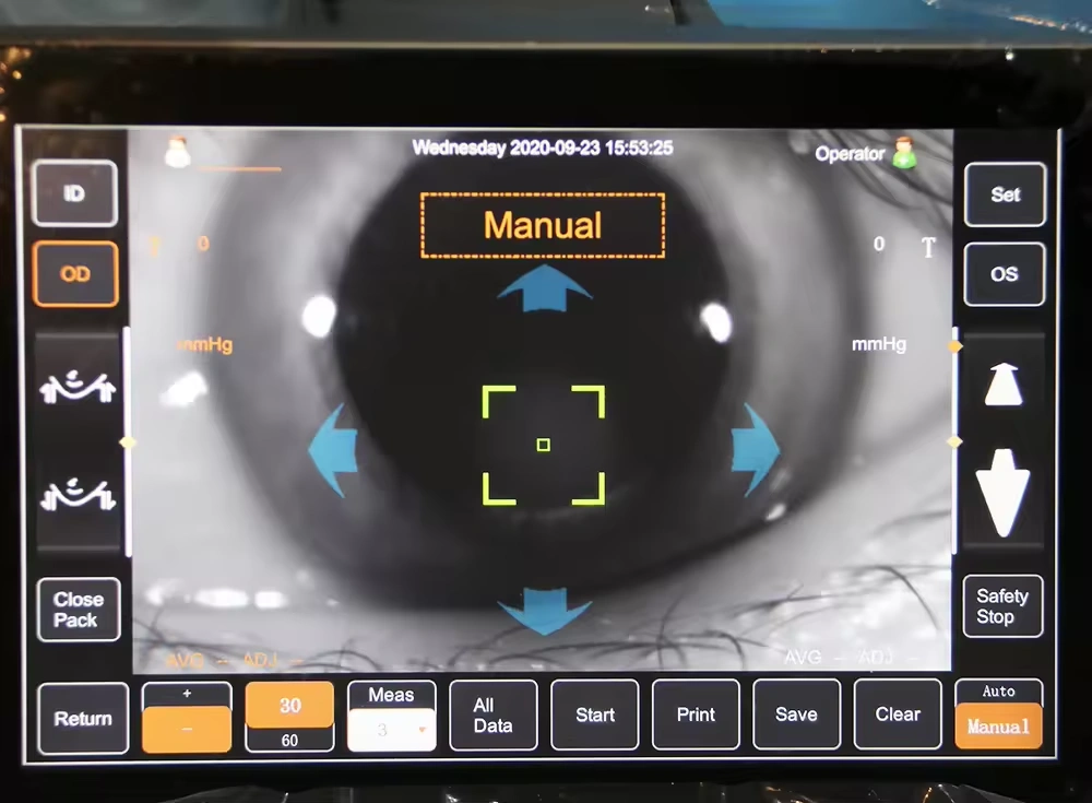 Ophthalmic Instrument Non-Contact Tonometer Eye Pressure Auto Air NCT-100 With Pachymeter Optional